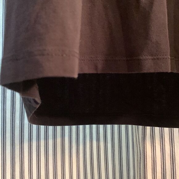 JOE FRESH, long tunic T shirt, black, S/P , like new - Picture 4 of 6